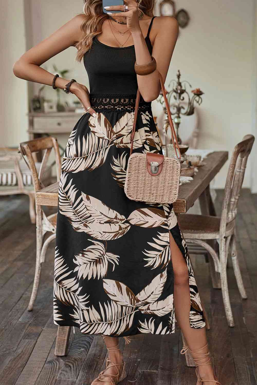 JULLI Scoop Neckline Maxi Dress