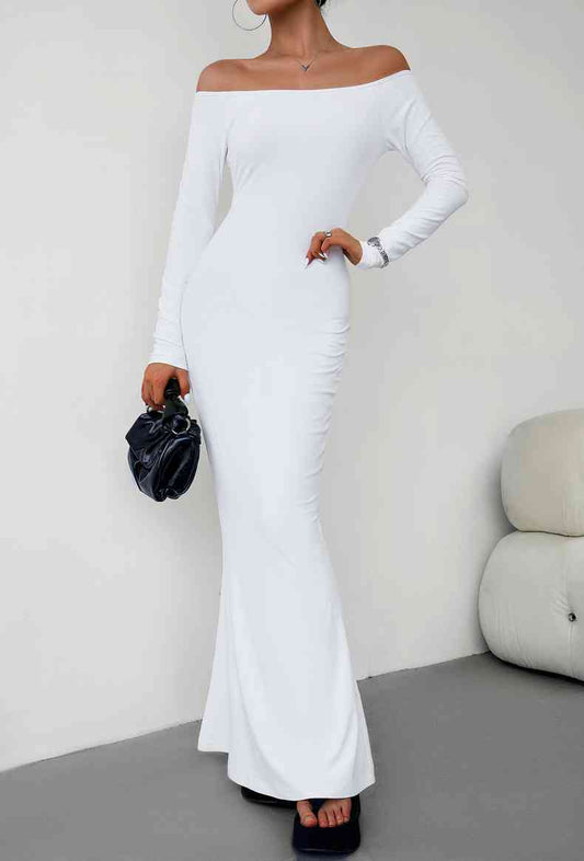 EMMA Long Sleeve Maxi Dress